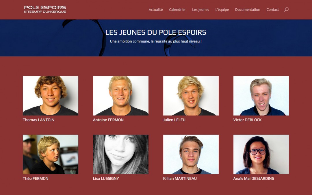 Site du Pôle Espoirs Kite Dunkerque